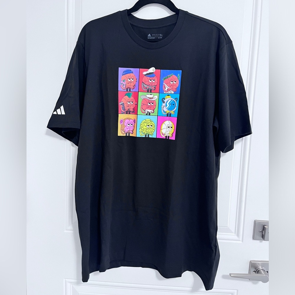 NWT - Adidas Men’s Metaverse Lilstripe Short Sleeve T Shirt - Size L